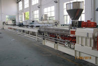 China Maisstärke-Doppelschneckenextruder mit Standard des Onveyor-Gurt-Ausschnitt-System-ISO9001 Firma