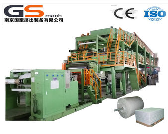 China Einzelne Schraubenzieher-Stein-Papier-Fertigungsstraße für das Wand-Papier-Falten beständig usine